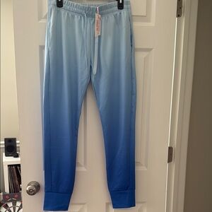AQ-Sport Gradient Blue Joggers